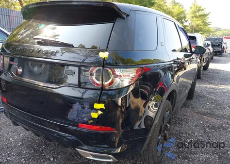 2019 Land Rover Discovery Sport Hse/Landmark Edition из США, поврежденный, VIN SALCR2FX6KH794017